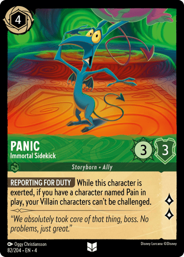 Panic – Immortal Sidekick