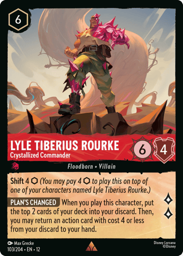 Lyle Tiberius Rourke – Crystallized Commander