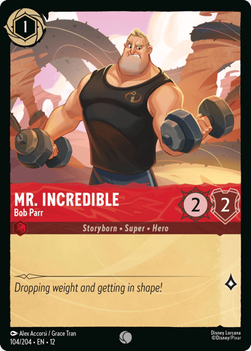 Mr. Incredible – Bob Parr