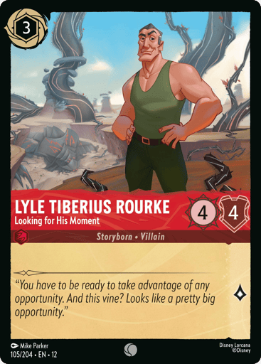 Lyle Tiberius Rourke – Looking for His Moment