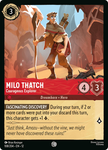 Milo Thatch – Courageous Explorer