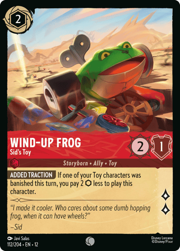 Wind-Up Frog – Sid's Toy