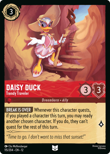 Daisy Duck – Trendy Traveler