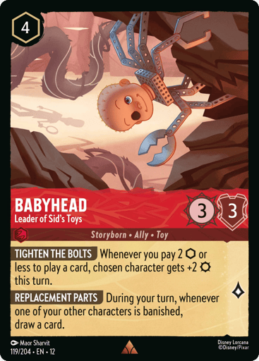 Babyhead – Leader of Sid's Toys