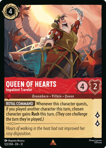 Queen of Hearts – Impatient Traveler