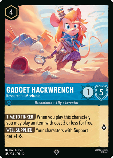 Gadget Hackwrench – Resourceful Mechanic