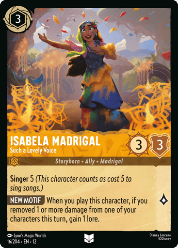Isabela Madrigal – Such a Lovely Voice