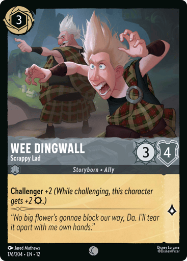 Wee Dingwall – Scrappy Lad