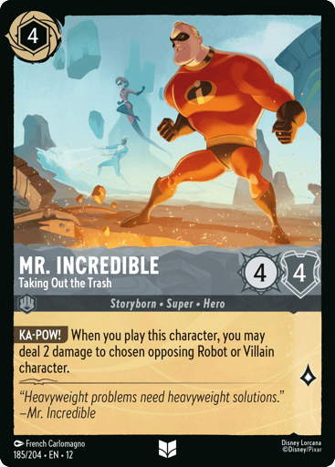 Mr. Incredible – Taking Out the Trash