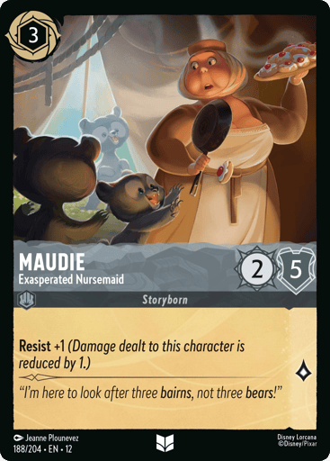 Maudie – Exasperated Nursemaid