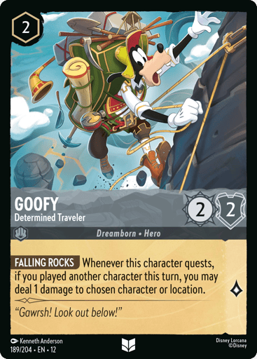 Goofy – Determined Traveler