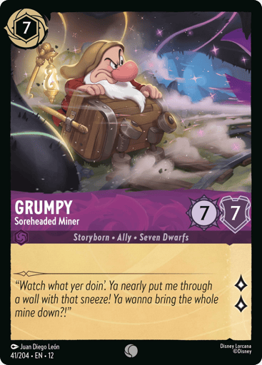 Grumpy – Soreheaded Miner
