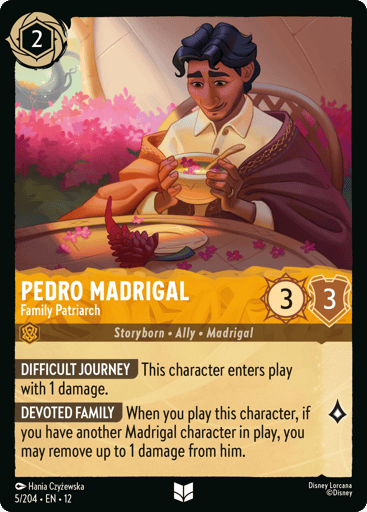 Pedro Madrigal – Family Patriarch