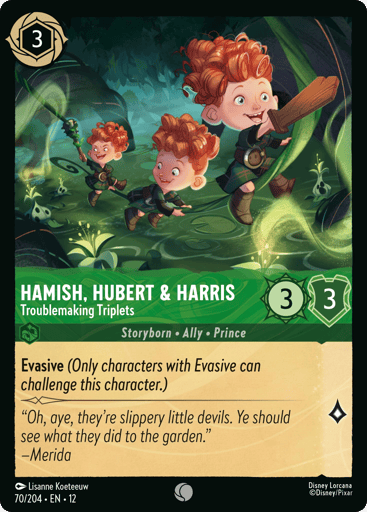 Hamish, Hubert & Harris – Troublemaking Triplets