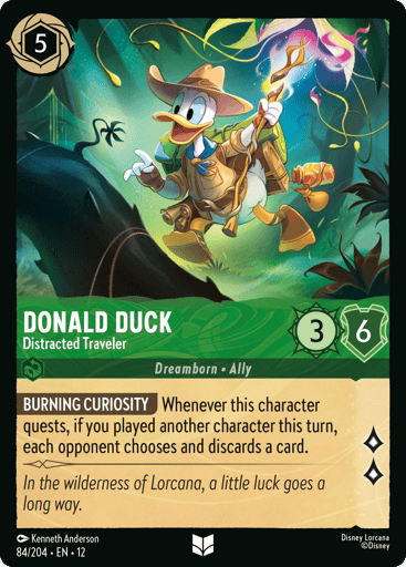 Donald Duck – Distracted Traveler