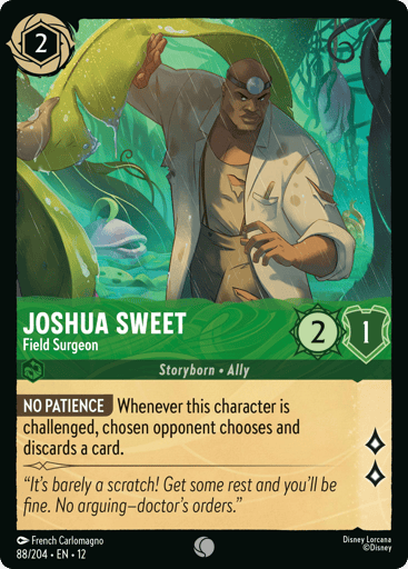 Joshua Sweet – Field Surgeon