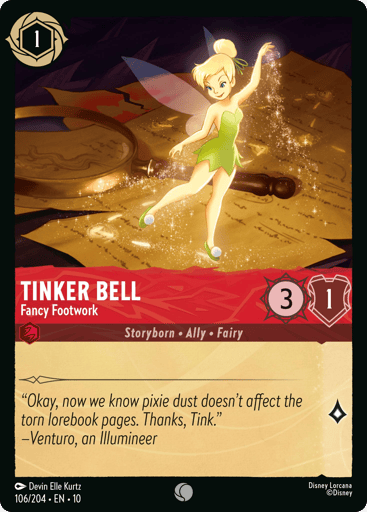 Tinker Bell – Fancy Footwork