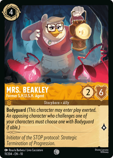 Mrs. Beakley – Former S.H.U.S.H. Agent