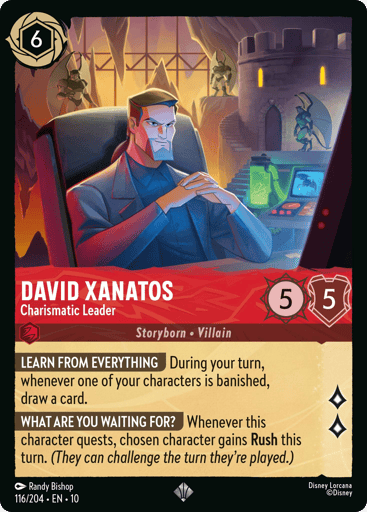 David Xanatos – Charismatic Leader
