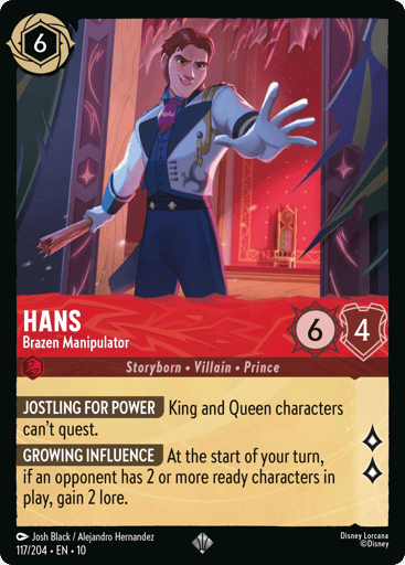 Hans – Brazen Manipulator