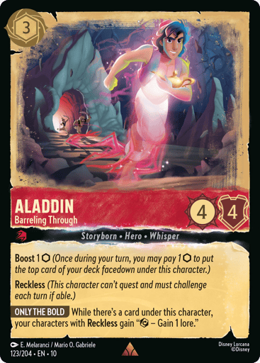 Aladdin – Barreling Through