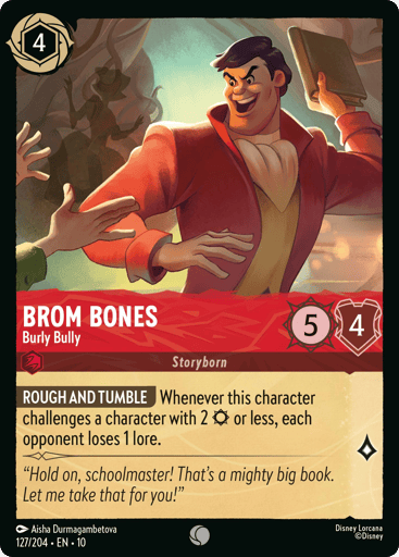 Brom Bones – Burly Bully