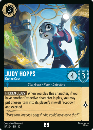 Judy Hopps – On the Case