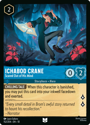 Ichabod Crane – Scared Out of His Mind