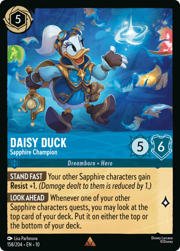 Daisy Duck – Sapphire Champion