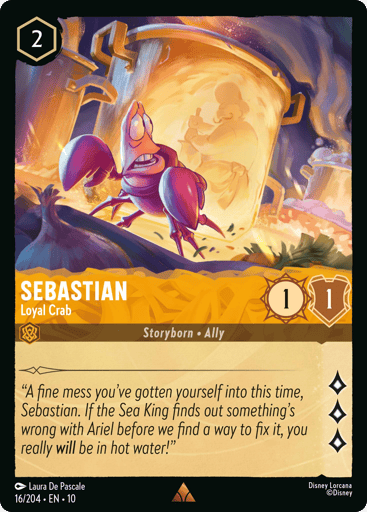 Sebastian – Loyal Crab