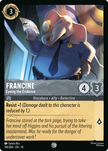 Francine – Eyeing the Evidence