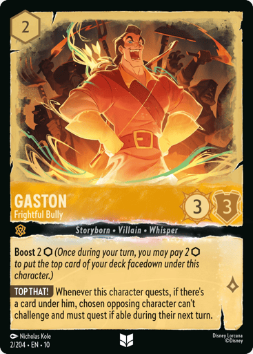 Gaston – Frightful Bully