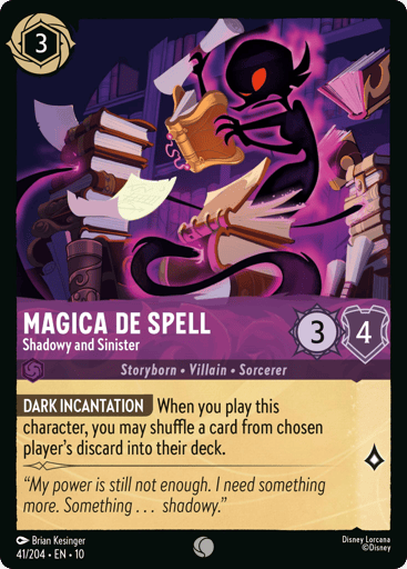 Magica De Spell – Shadowy and Sinister