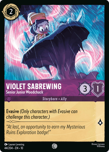 Violet Sabrewing – Senior Junior Woodchuck