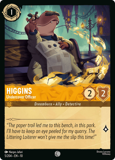 Higgins – Undercover Officer