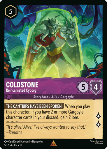 Coldstone – Reincarnated Cyborg