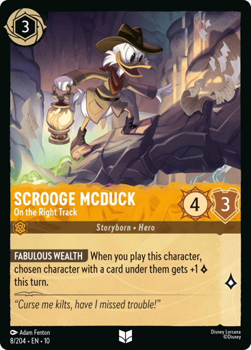 Scrooge McDuck – On the Right Track