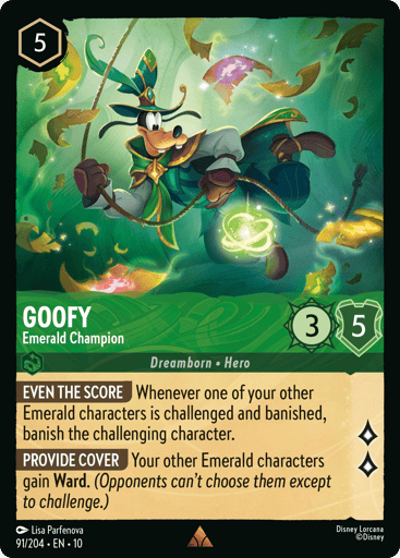 Goofy – Emerald Champion
