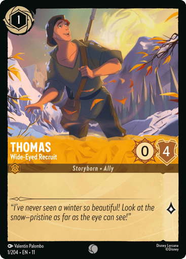 Thomas – Wide-Eyed Recruit