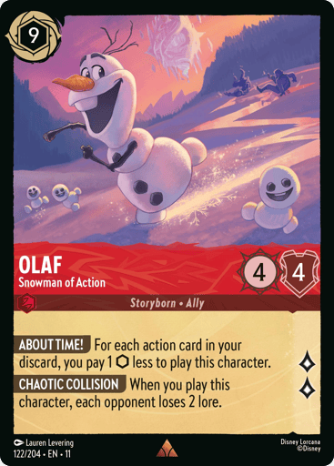 Olaf – Snowman of Action