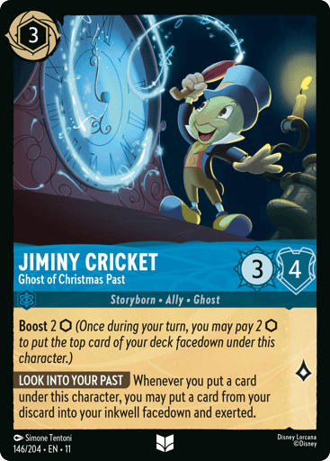 Jiminy Cricket – Ghost of Christmas Past