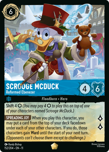 Scrooge McDuck – Reformed Ebenezer