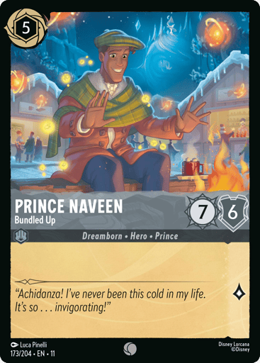 Prince Naveen – Bundled Up