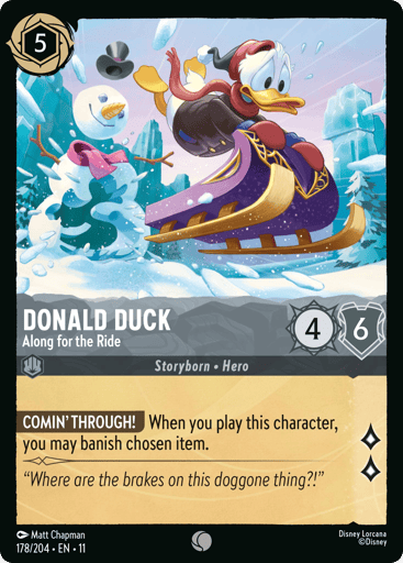 Donald Duck – Along for the Ride