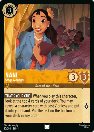 Nani – Stage Manager