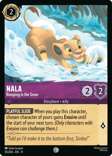 Nala – Romping in the Snow