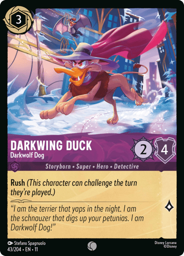 Darkwing Duck – Darkwolf Dog