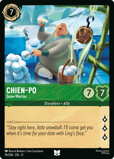 Chien-Po – Snow Warrior