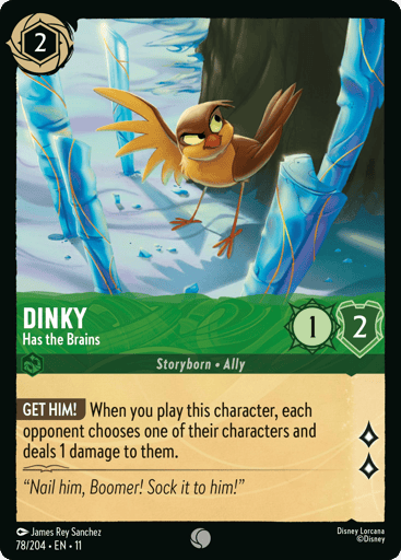 Dinky – Has the Brains