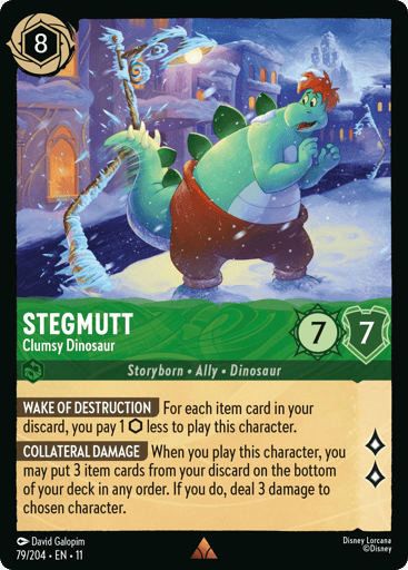 Stegmutt – Clumsy Dinosaur